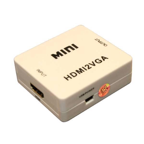 مبدل HDMI به VGA و AUDIO مدل MINI