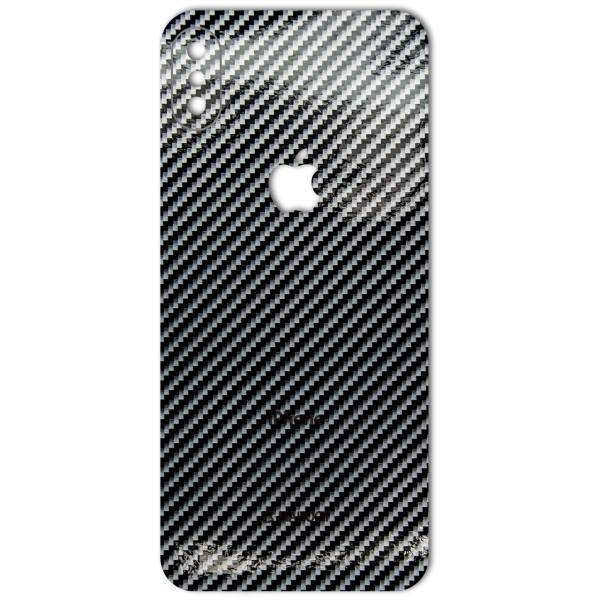 MAHOOT Shine-carbon Special Sticker for iPhone X، برچسب تزئینی ماهوت مدل Shine-carbon Special مناسب برای گوشی iPhone X