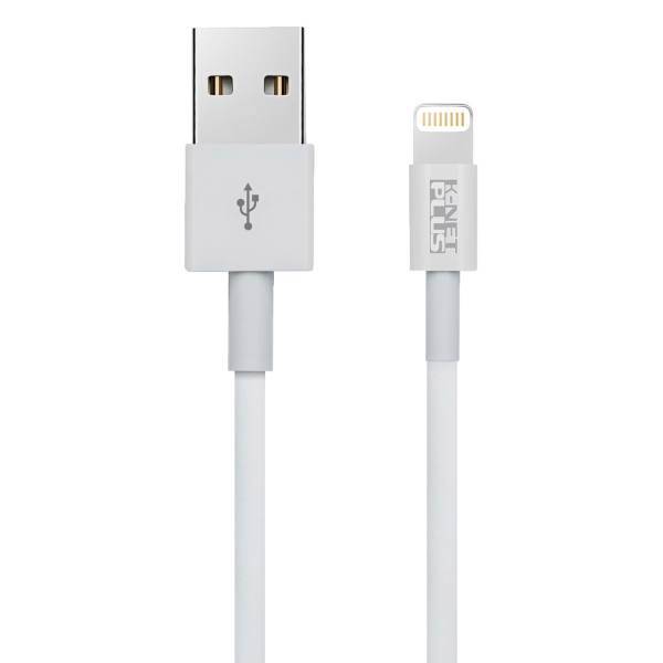 KNETPLUS MFI iPhone Cable 1.2m، کابل آیفون کی نت پلاس 1.2m دارای تائیدیه اپل