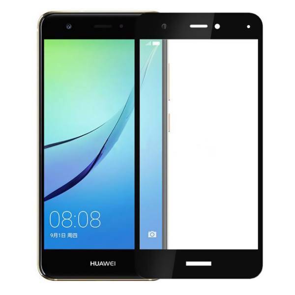 Tempered Full Cover Glass Screen Protector For Huawei Nova، محافظ صفحه نمایش شیشه ای تمپرد مدل Full Cover مناسب برای گوشی موبایل هوآوی Nova