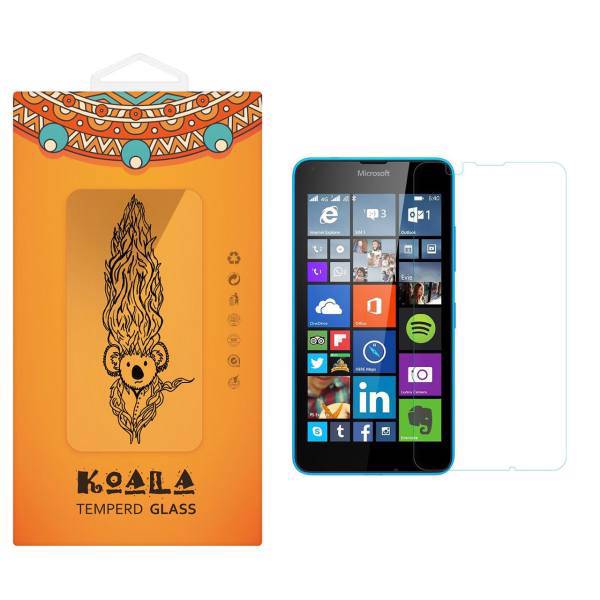 KOALA Tempered Glass Screen Protector For Microsoft Lumia 640 XL، محافظ صفحه نمایش شیشه ای کوالا مدل Tempered مناسب برای گوشی موبایل مایکروسافت لومیا 640XL