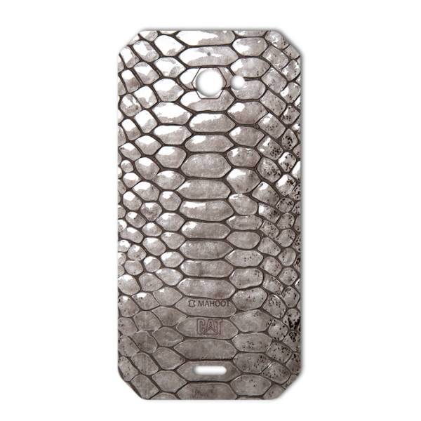 MAHOOT Cobra-belly Leather Sticker for CAT S50، برچسب تزئینی ماهوت مدل Cobra-belly Leather مناسب برای گوشی CAT S50