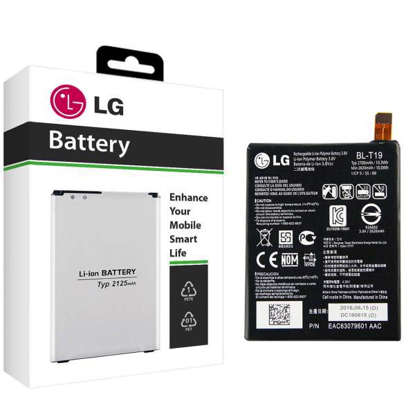 LG BL-T19 2700mAh Mobile Phone Battery For LG Nexus 5X، باتری موبایل ال جی مدل BL-T19 با ظرفیت 2700mAh مناسب برای گوشی موبایل ال جی Nexus 5X