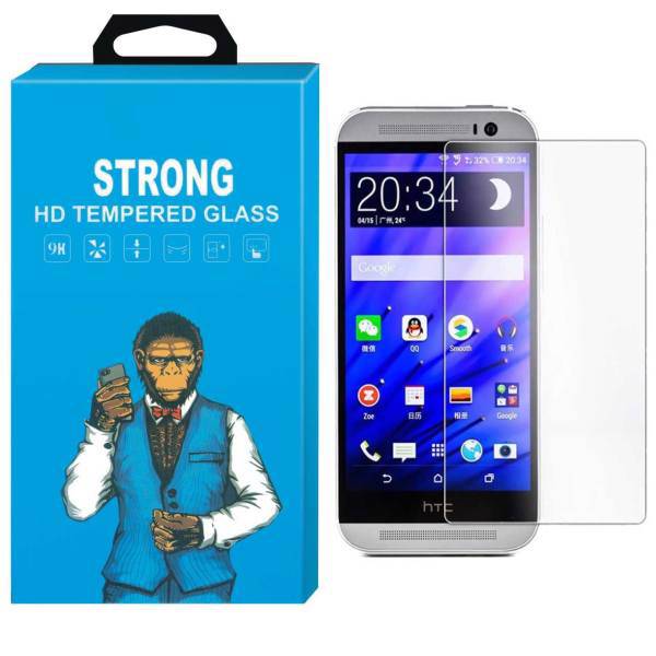 Strong Tempered Glass Screen Protector For HTC One M9، محافظ صفحه نمایش شیشه ای تمپرد مدل Strong مناسب برای گوشی HTC One M9