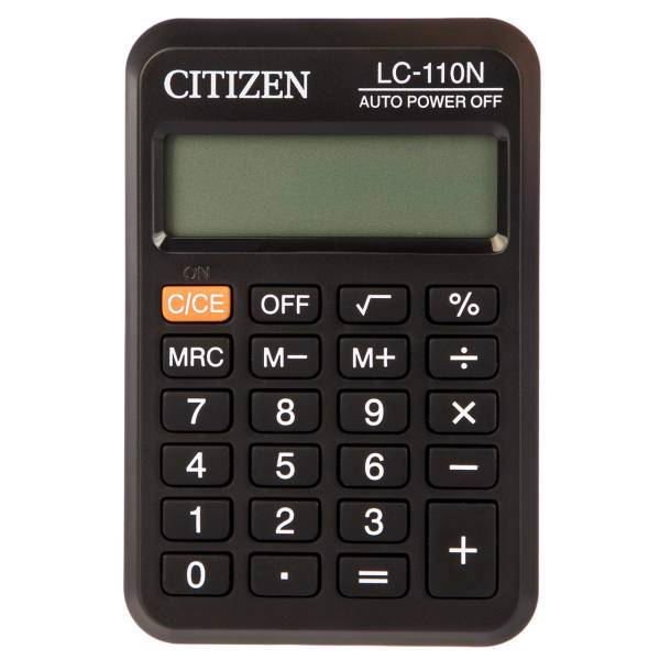 Citizen LC-110N Calculator، ماشین حساب سیتیزن مدل LC-110N