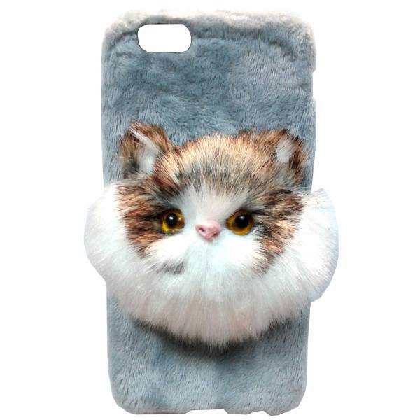 کاور ژله ای مدل عروسکی مخملی مناسب برای گوشی موبایل iPhone 6 / 6s
