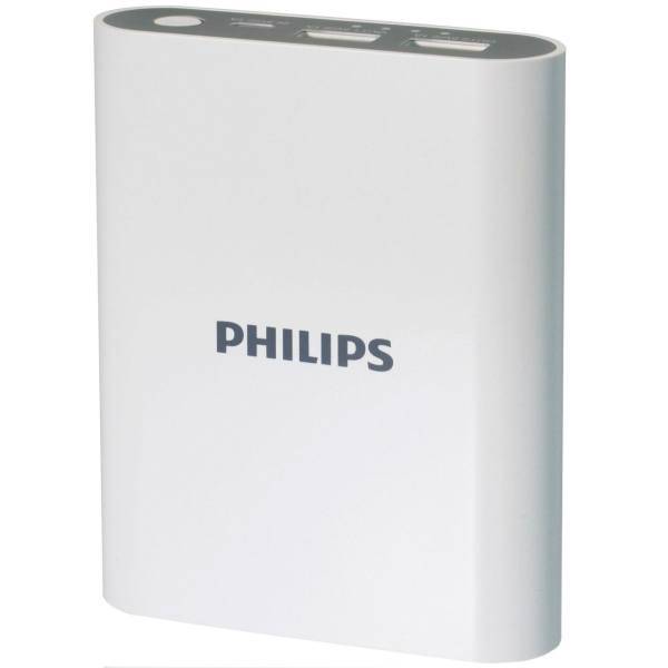 Philips DLP10003 10000mAh Power Bank، شارژر همراه فیلیپس مدل DLP10003 با ظرفیت 10000میلی آمپر ساعت