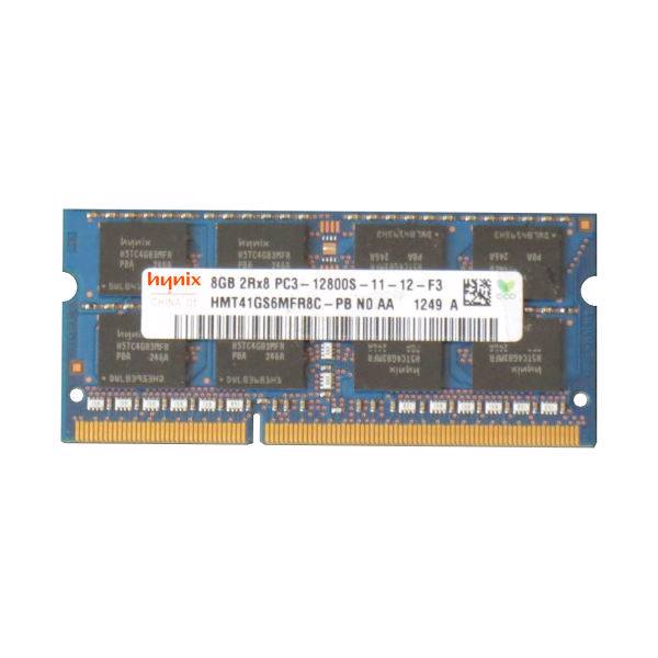 hynix DDR3 PC3 12800s MHz RAM 8GB، رم لپ تاپ هاینیکس مدل DDR3 PC3 12800S MHz ظرفیت 8 گیگابایت