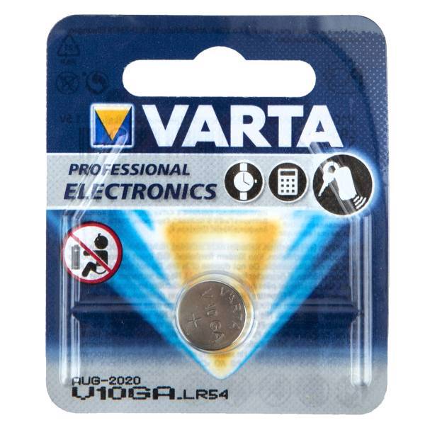 Varta V10GA Battery، باتری سکه ای وارتا مدل V10GA