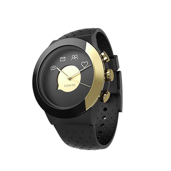 Connect Device Cogito Fit Black Gold، ساعت مچی هوشمند کانکت دیوایس مدل Cogito Fit Black Gold