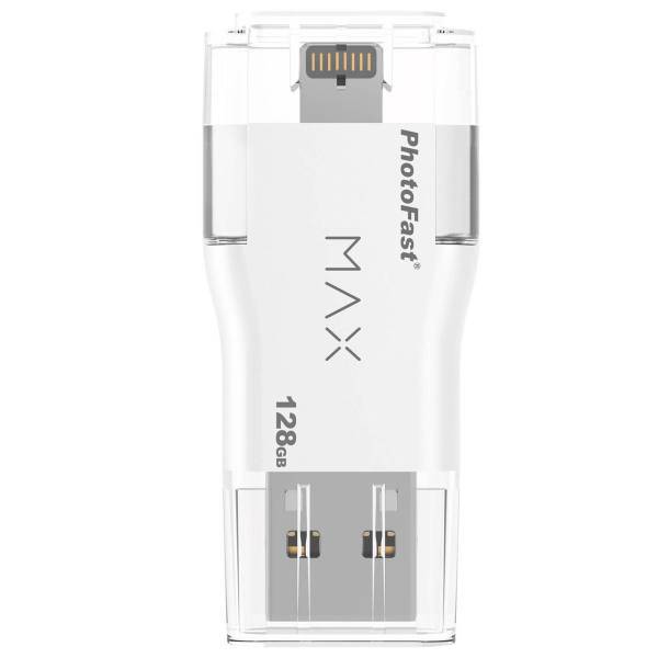 Photofast Max U3 i-FlashDrive Flash Memory - 128GB، فلش مموری فوتو فست مدل Max U3 i-FlashDrive ظرفیت 128 گیگابایت