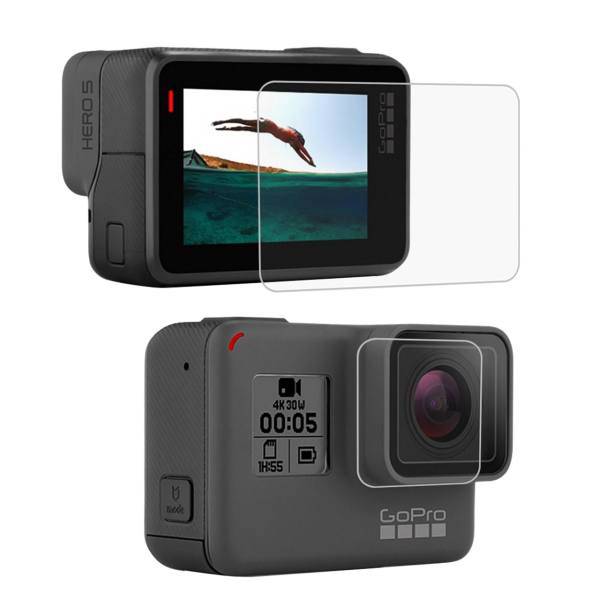 Puluz Screen Protector For Gopro Hero 5/6، محافظ صفحه نمایش پلوز مناسب برای دوربین ورزشی گوپرو Hero 5/6