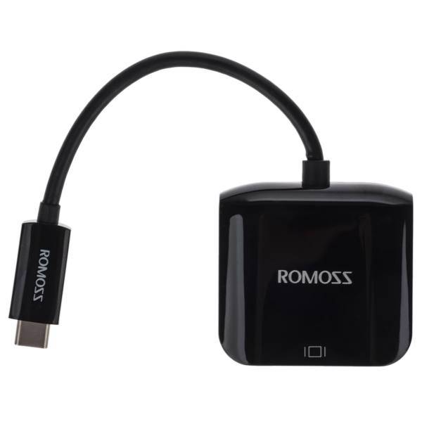 Romoss CH01V USB-C To VGA Adapter، مبدل USB-C به VGA روموس مدل CH01V
