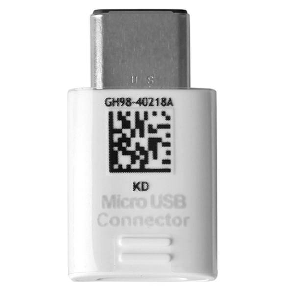 Samsung GH98-40218A microUSB To USB-C Adapter، مبدل microUSB به USB-C سامسونگ مدل GH98-40218A