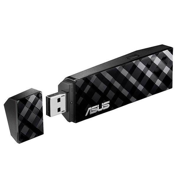 Asus USB-AC53 Dual-Band AC1200 Wireless USB Adapter، کارت شبکه USB و بی‌سیم دوبانده ایسوس مدل USB-AC53