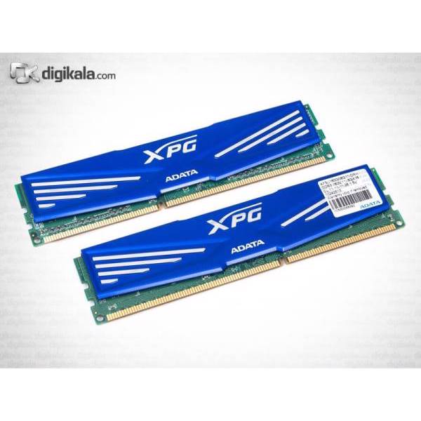 Adata XPG V1 DDR3 1600MHz CL11 Dual Channel Desktop RAM - 16GB، رم دسکتاپ DDR3 دو کاناله 1600 مگاهرتز CL11 ای دیتا مدل XPG V1 ظرفیت 16 گیگابایت