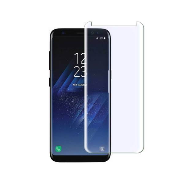 محافظ صفحه نمایش شیشه ای مدل Tempered Glass مناسب برای گوشی موبایل سامسونگ Galaxy S8
