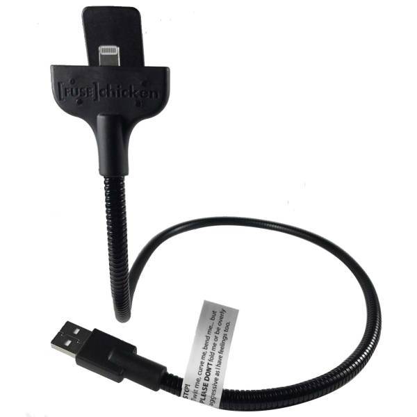 Fuse Chicken Bobine Blackout USB To Lightning Cable 0.6m، کابل تبدیل USB به لایتنینگ فیوز چیکن مدل Bobine Blackout طول 0.6 متر