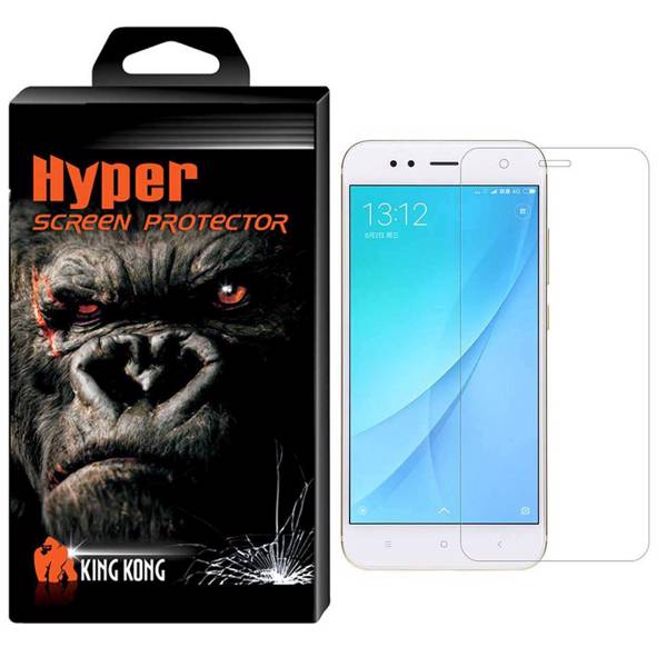 Hyper Protector King Kong Glass Screen Protector For Xiaomi Mi A1 /Mi 5X، محافظ صفحه نمایش شیشه ای کینگ کونگ مدل Hyper Protector مناسب برای گوشی شیاومیMi A1 /Mi 5X