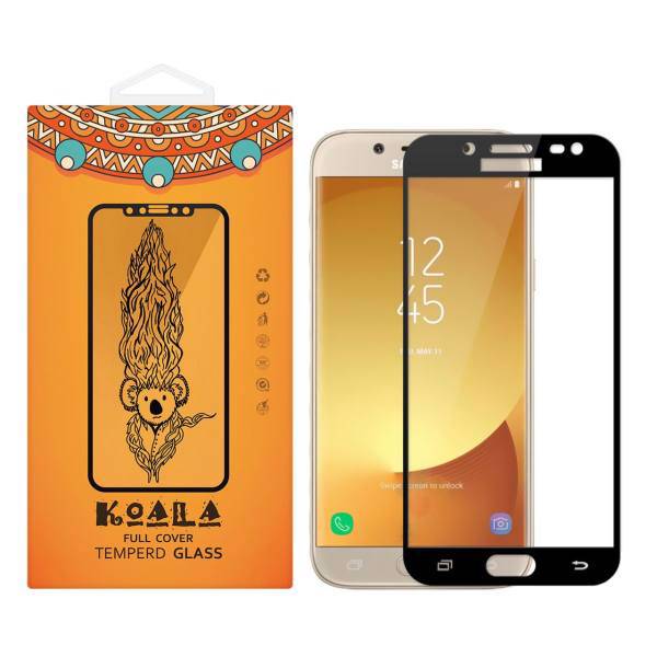 KOALA Full Cover Glass Screen Protector For Samsung Galaxy J5 2016، محافظ صفحه نمایش شیشه ای کوالا مدل Full Cover مناسب برای گوشی موبایل سامسونگ Galaxy J5 2016