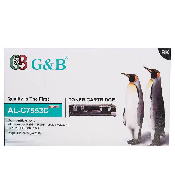 G and B AL-C7553C plus Black Toner، تونر مشکی جی اند بی مدل AL-C7553C plus