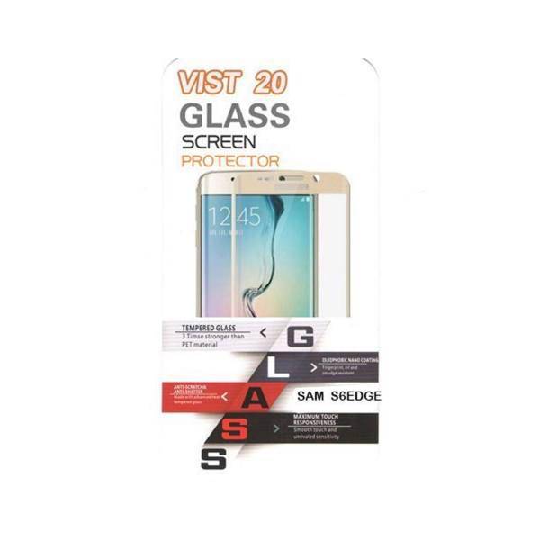 Glass Screen Protector for SAMSUNG S6 EDGE، محافظ صفحه نمایش مدل ویست مناسب برای گوشی SAMSUNG S6 EDGE