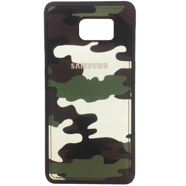 Army TPU Leather Design Cover For Samsung Galaxy Note 5، کاور ژله ای طرح چرم مدل ارتشی مناسب برای گوشی موبایل سامسونگ Galaxy Note 5