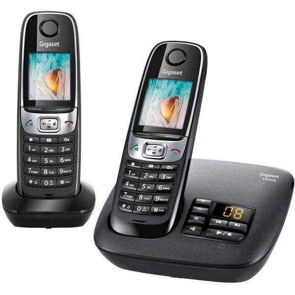 Gigaset C620 A Duo Wireless Phone، تلفن بی سیم گیگاست مدل C620 A Duo