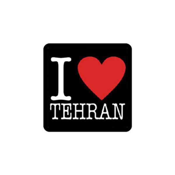 Chasback I Love Tehran Mobile Screen Micro Cleaner، تمیز کننده صفحه نمایش موبایل چسبک طرح I Love Tehran