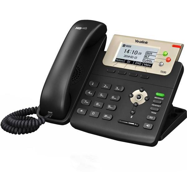 Yealink SIP-T23G IP Phone، تلفن تحت شبکه یالینک مدل SIP-T23G