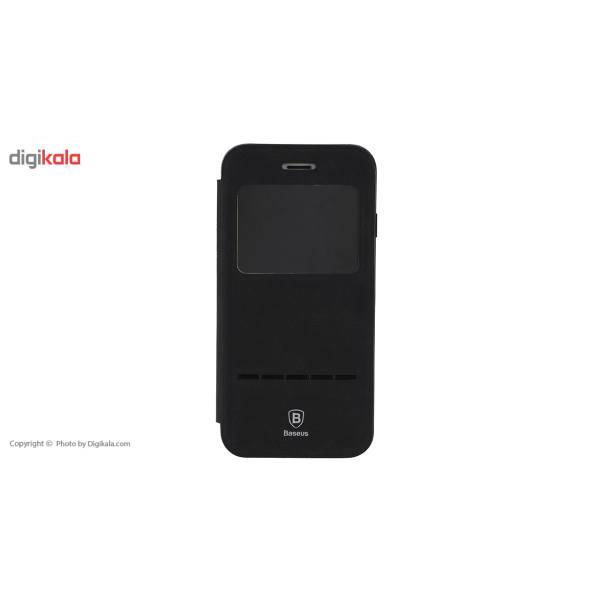 Baseus Simple Flip Cover For iPhone 7، کیف کلاسوری باسئوس مدل Simple مناسب برای گوشی موبایل آیفون 7