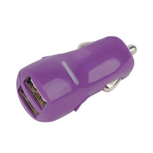 Red 2Port XTC2102 Car Charger With LED Indicator، شارژر فندکی Red دو پورت مدل XTC2102