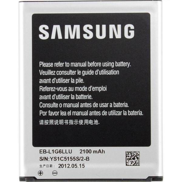 Samsung Galaxy S3 Original Mobile Battery، باتری موبایل اورجینال سامسونگ مدل Galaxy S3 با ظرفیت 2100mAh مناسب برای گوشی موبایل سامسونگ Galaxy S3