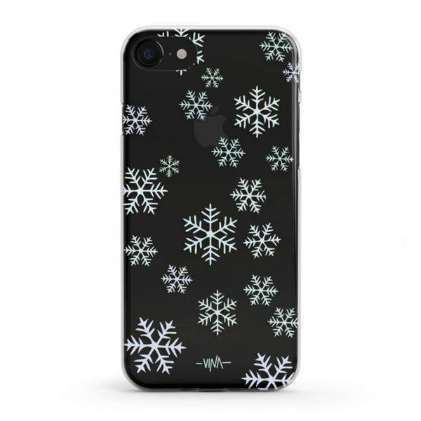 Snowflakes Hard Case Cover For iPhone 7/8، کاور سخت مدل Snowflakes مناسب برای گوشی موبایل آیفون 7 و 8