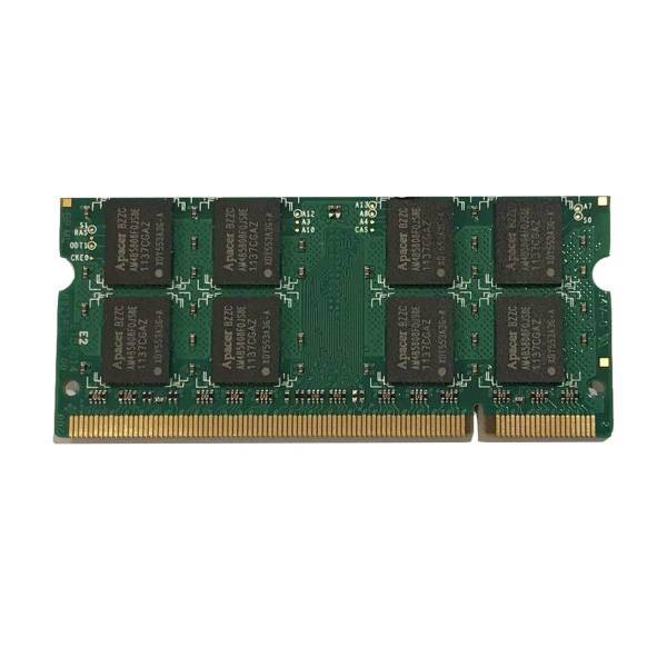 Apacer CS.02G2B.F2M RAM - 2GB، رم لپ تاپ اپیسر مدل CS.02G2B.F2M ظرفیت 2 گیگابایت