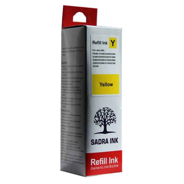 Sadra GI-490Y Yellow Ink، جوهر زرد مخزن سدرا مدل G490Y