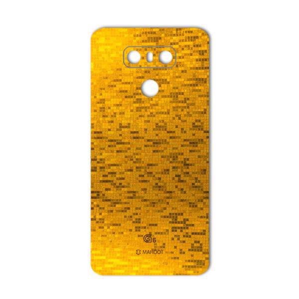 MAHOOT Gold-pixel Special Sticker for LG G6، برچسب تزئینی ماهوت مدل Gold-pixel Special مناسب برای گوشی LG G6