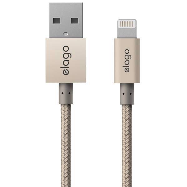 Elago ECA-ALRGD USB To Lightning Cable 1m، کابل تبدیل USB به لایتنینگ الاگو مدل ECA-ALRGD طول 1 متر