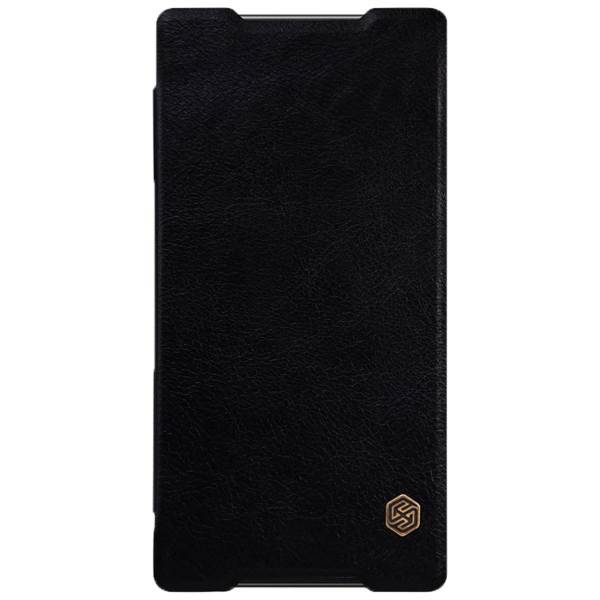 Nillkin Qin Leather Flip Cover For Sony Z5، کیف کلاسوری چرمی نیلکین مدل Qin مناسب برای گوشی موبایل سونی Z5