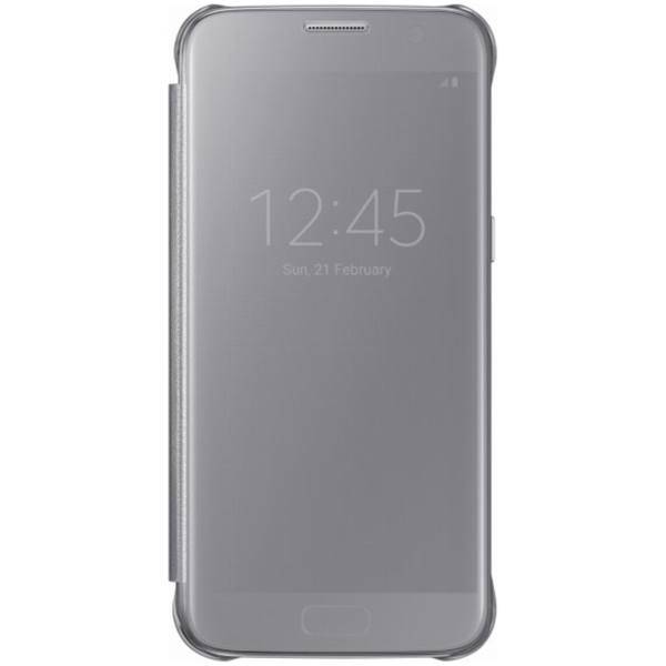 Samsung Clear View Flip Cover For Galaxy S7، کیف کلاسوری سامسونگ مدل Clear view مناسب برای گوشی موبایل Galaxy S7