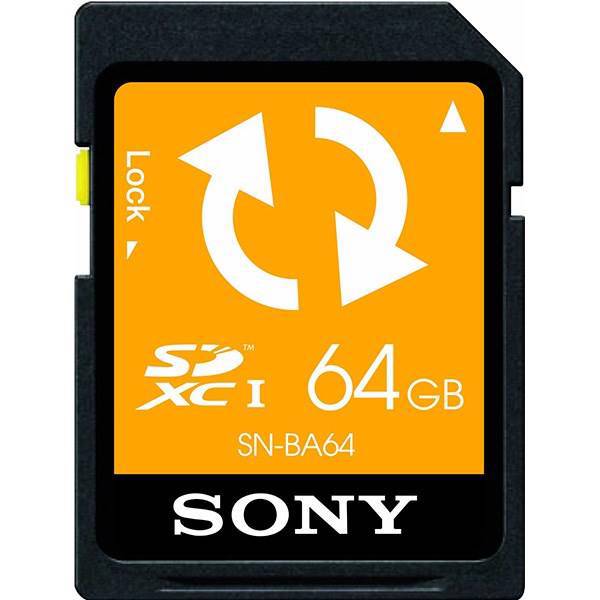Sony 64GB Back Up SD Card SNBA64، کارت حافظه اس دی 64GB Back Up SD Card SNBA64