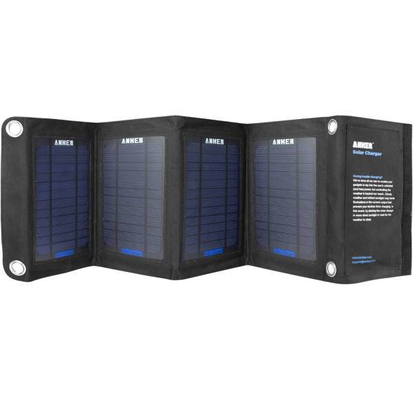 Anker Foldable 14W Dual-Port Solar Charger، شارژر خورشیدی انکر مدل Foldable 14W Dual-Port