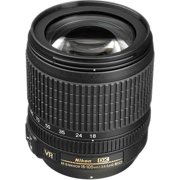 Nikon AF-S DX 18-105mm f/3.5-5.6G ED VR، لنز نیکون AF-S DX 18-105mm f/3.5-5.6G ED VR