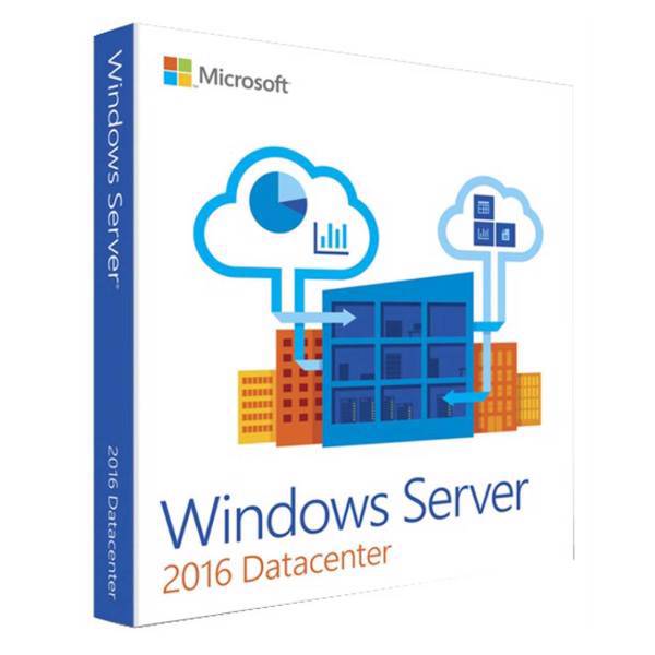 Windows server 2016 DataCenter Retail، نرم افزار مایکروسافت ویندوز سرور 2016 نسخه دیتا سنتر ریتیل
