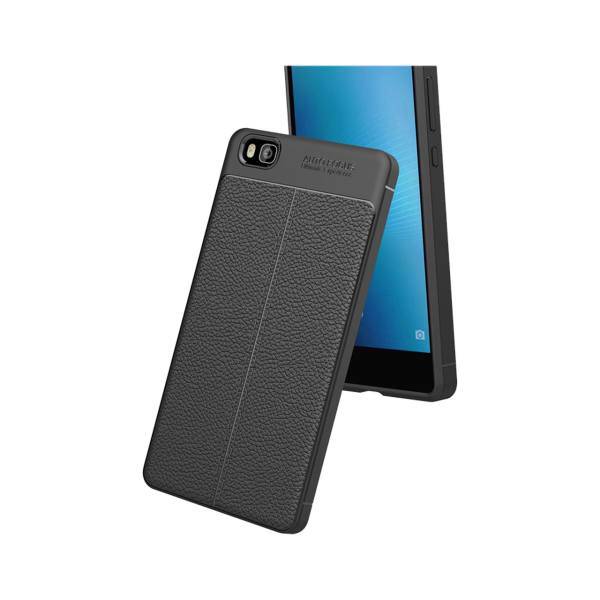 TPU Leather Design Cover For Huawei P8 Lite، کاور ژله ای طرح چرم مناسب برای گوشی موبایل هوآوی P8 Lite