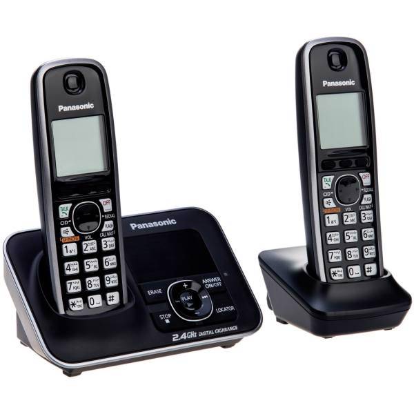 Panasonic KX-TG3722 Wireless Phone، تلفن بی سیم پاناسونیک مدل KX-TG3722