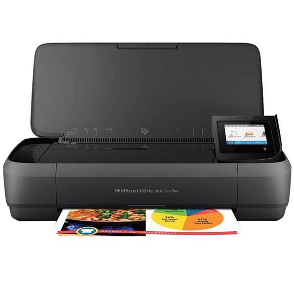 HP OfficeJet 252 Mobile Inkjet Printer، پرینتر جوهرافشان اچ پی مدل OfficeJet 252 Mobile