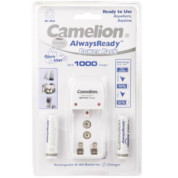 Camelion AlwaysReady Power Pack Battery Charger، شارژر باتری کملیون مدل AlwaysReady Power Pack