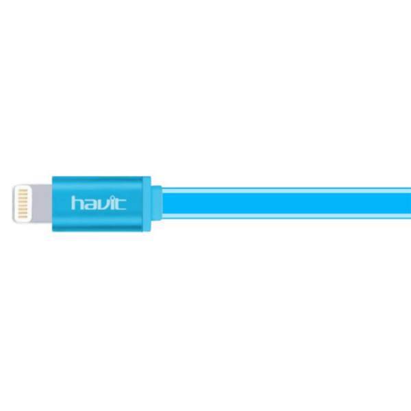 Havit HV-CB523 USB To Lightning Cable 1m، کابل تبدیل USB به لایتنینگ هویت مدل HV-CB523 به طول 1 متر