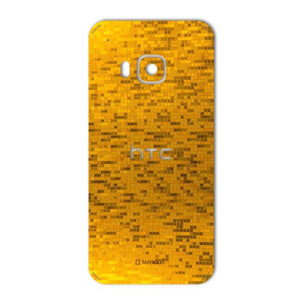 MAHOOT Gold-pixel Special Sticker for HTC M9، برچسب تزئینی ماهوت مدل Gold-pixel Special مناسب برای گوشی HTC M9